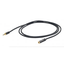 PROEL STAGE CHLP180LU3 CHALLENGE Series kabel zbalansowany wtyk Jack 3.5 stereo - gniazdo Jack 3.5 stereo, dł. 3m